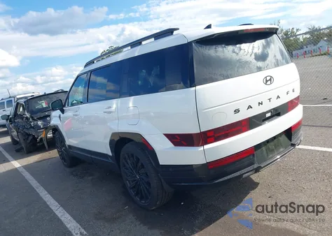 2024 Hyundai Santa Fe Calligraphy из США, поврежденный, VIN 5NMP5DGL5RH049196